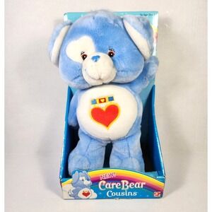 Loyal Heart Dog Care Bears Cousins Plush NIB NEW 2004 Play Along Toys
